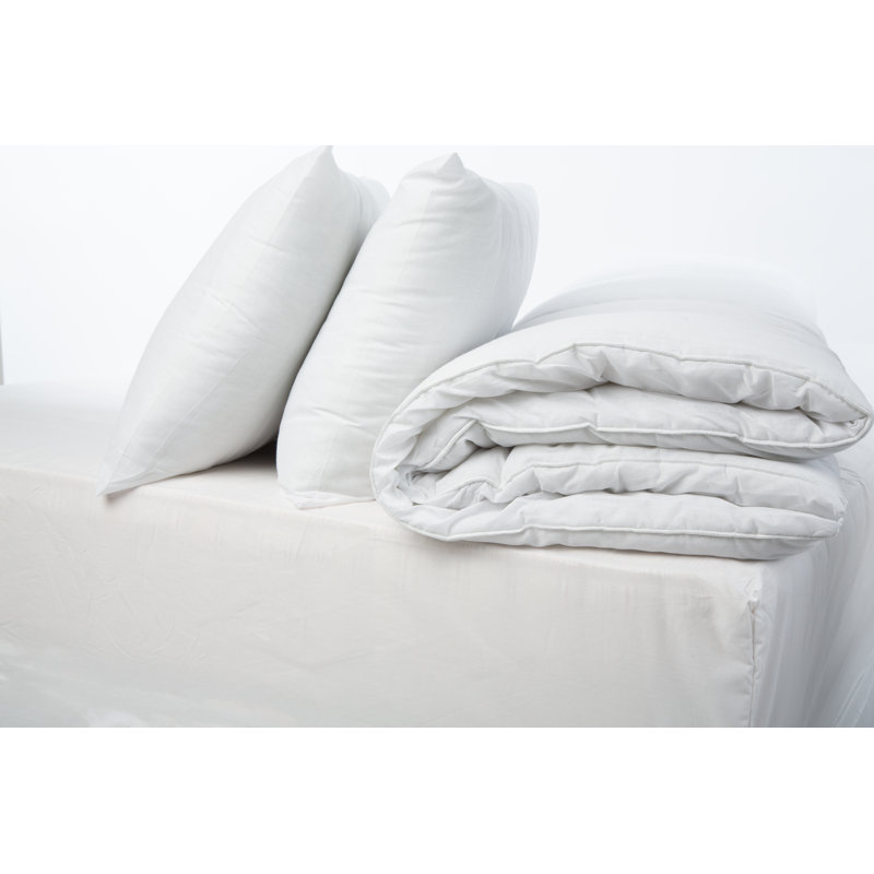 Symple Stuff 15 Tog Duvet with Pillows Symple Stuff Anti Allergy 15 Tog Duvet